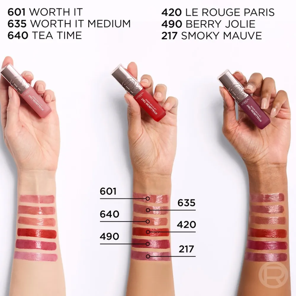 Online Hyaluron Tint Lip Stain Serum, Læber