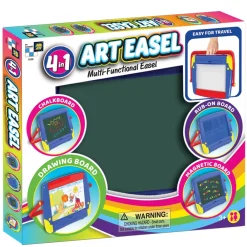 Outlet 4-I-1 Art Easel Tegnetavle Børn Kreativ Leg