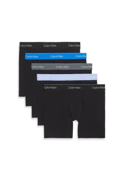 Calvin Klein Icon Cotton Stretch 5-pak Boxer Briefs, , S- Undertøj