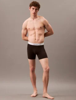 Sale Icon Cotton Stretch 3-pak Boxerbriefs, , 3XL Undertøj