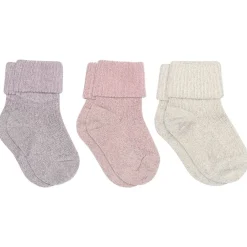 Sale Ida Glitter 3-pak Strømper, , 15-16 Børn Sokker & Strømper