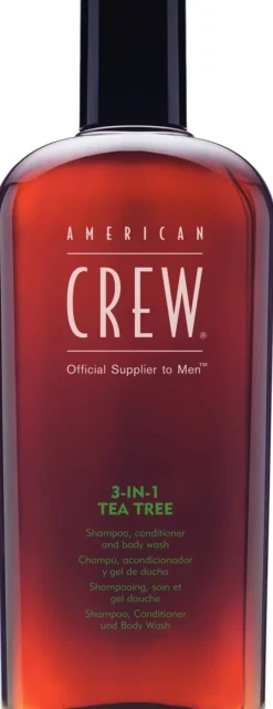 American Crew 3-in-1 Tea Tree, 450 ml- Hårpleje