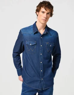 Clearance Indigood Icons 27MW Western Skjorte, , 4XL Skjorter