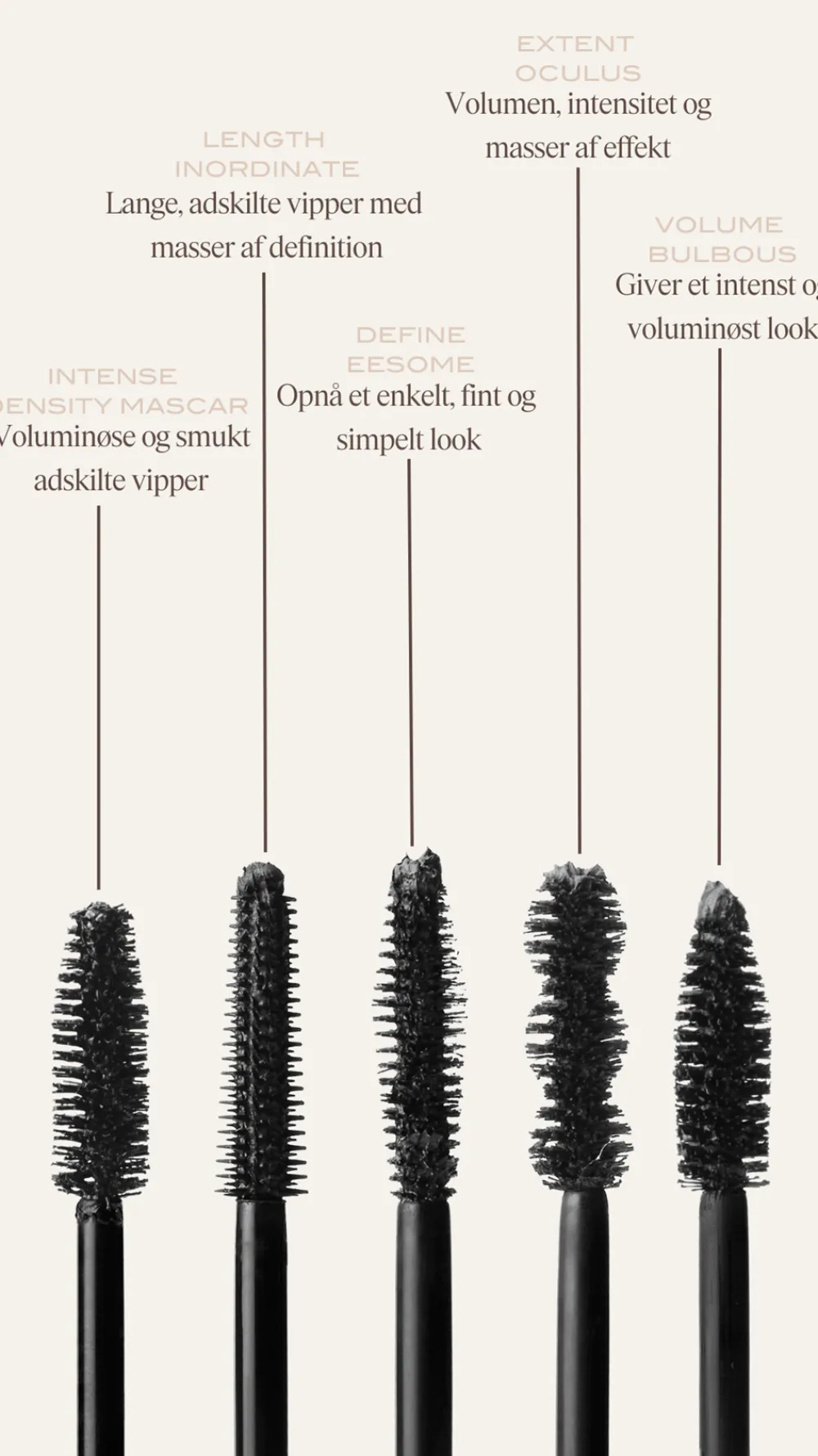 Miild Intense Density Mascara,- Øjne