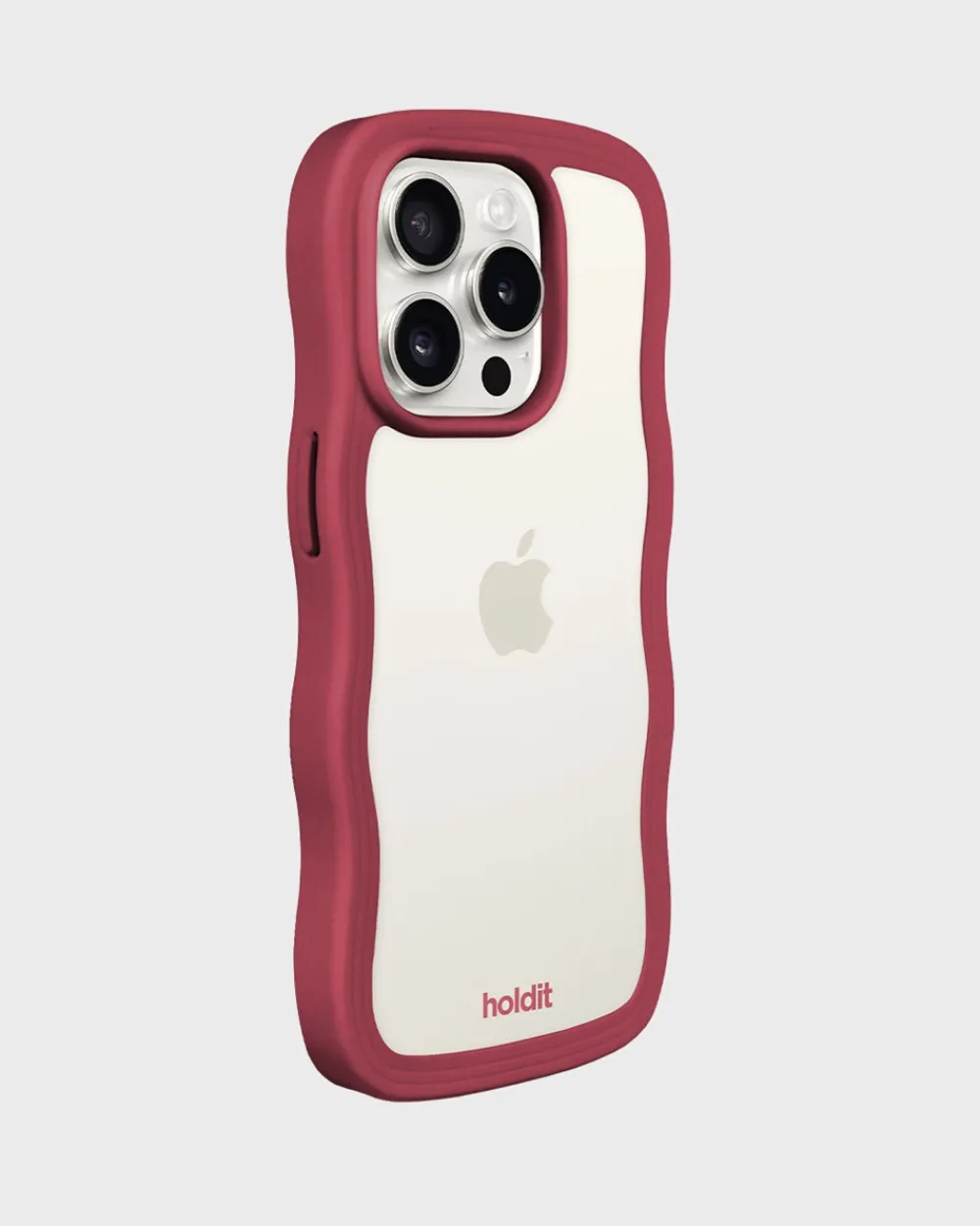Sale Iphone 15 Pro Transparent Wavy Cover, Dame Mobilcovers|Mobilcovers