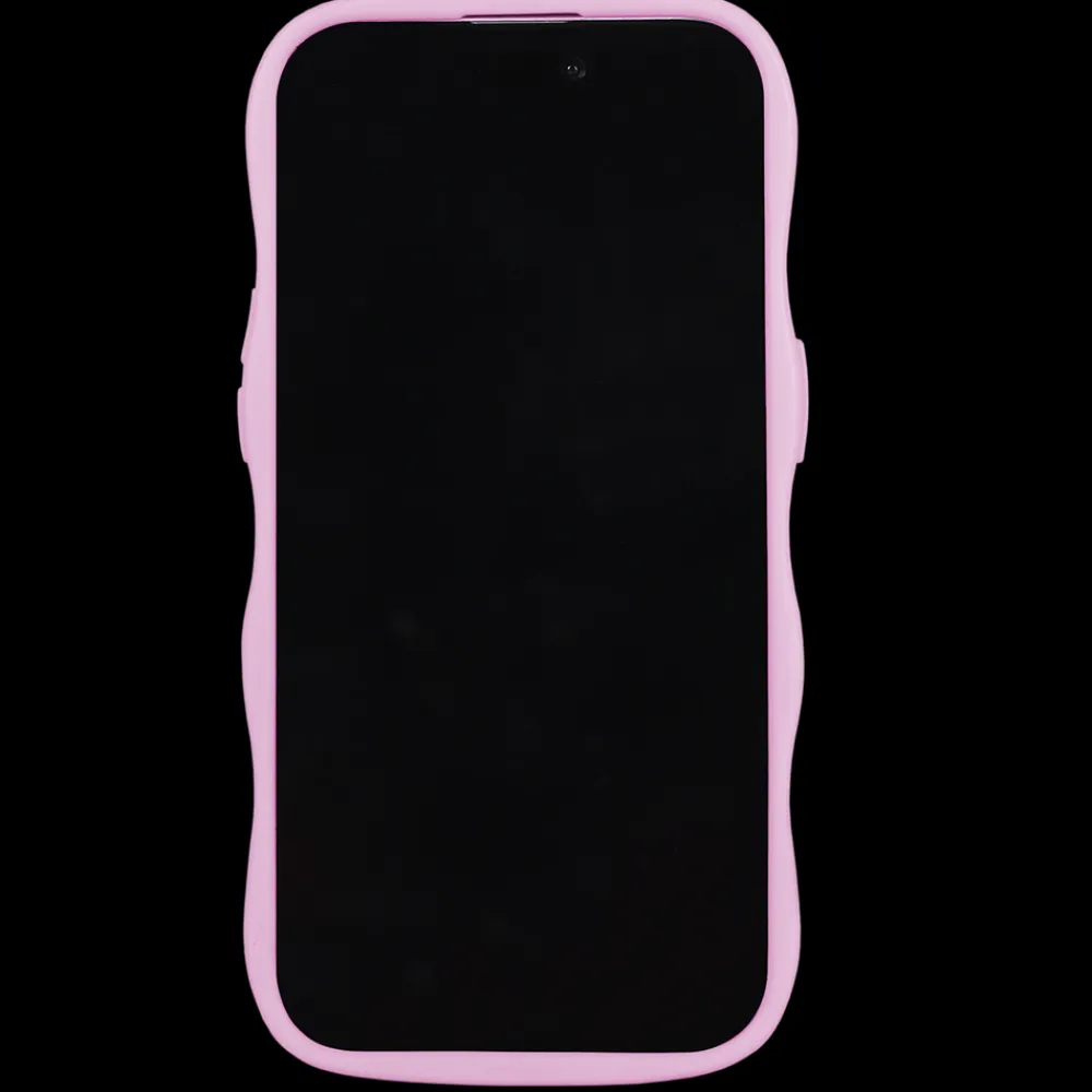 holdit Iphone 15 Pro Transparent Wavy Cover,-Dame Mobilcovers|Mobilcovers