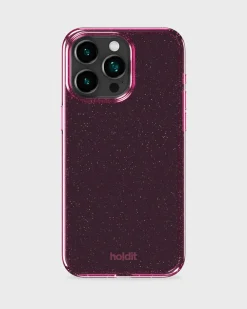 holdit Iphone 15Pro Glitter Cover,-Dame Mobilcovers|Mobilcovers