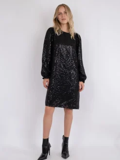 Hot Isobel Sequins Kjole, , 34 Dame Kjoler