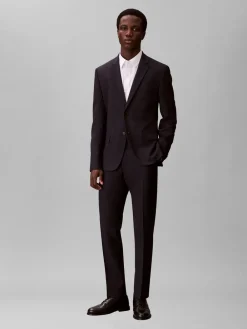 Hot Italian Wool Blend Slim Blazer, , 56 Jakkesæt & Blazere