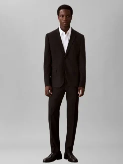 Calvin Klein Italian Wool Blend Slim Blazer, , 56- Jakkesæt & Blazere