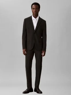 Hot Italian Wool Blend Slim Habitbukser, , 56 Jakkesæt & Blazere