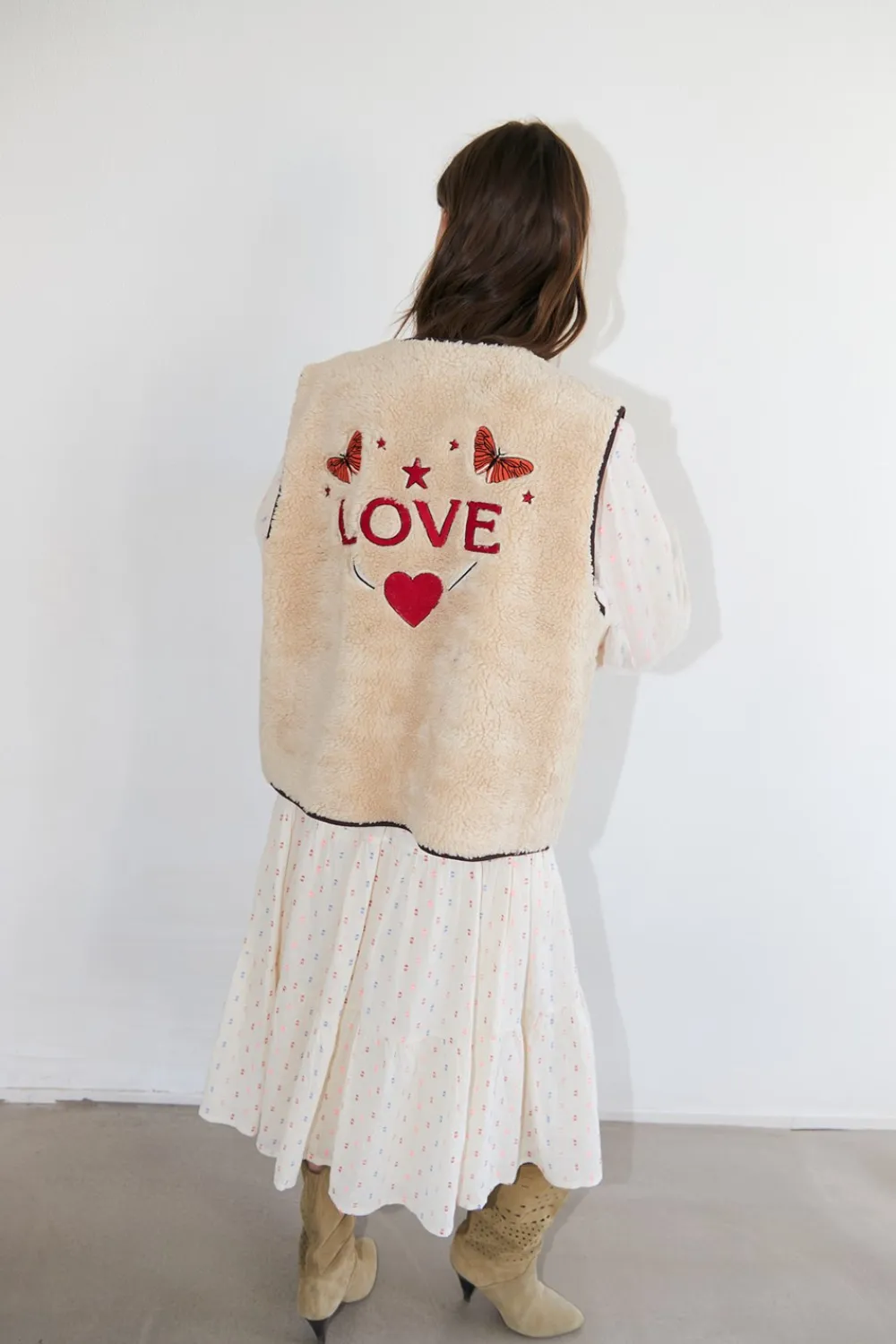 Lollys Laundry JaceLL Love Vest, , M-Dame Veste