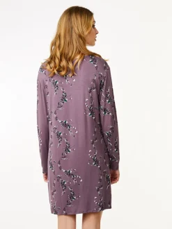 CCDK Jacqueline Langærmet Natkjole, , XS-Dame Loungewear