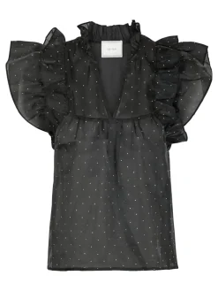 Neo Noir Jayla Bedazzled Top, , 36-Dame Bluser & Skjorter