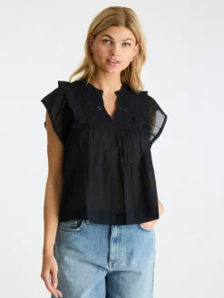 Outlet Jayla S Voile Bluse, , 38 Dame Bluser & Skjorter