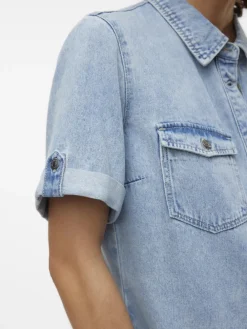 Hot Jennie Denimkjole, , S Dame Kjoler