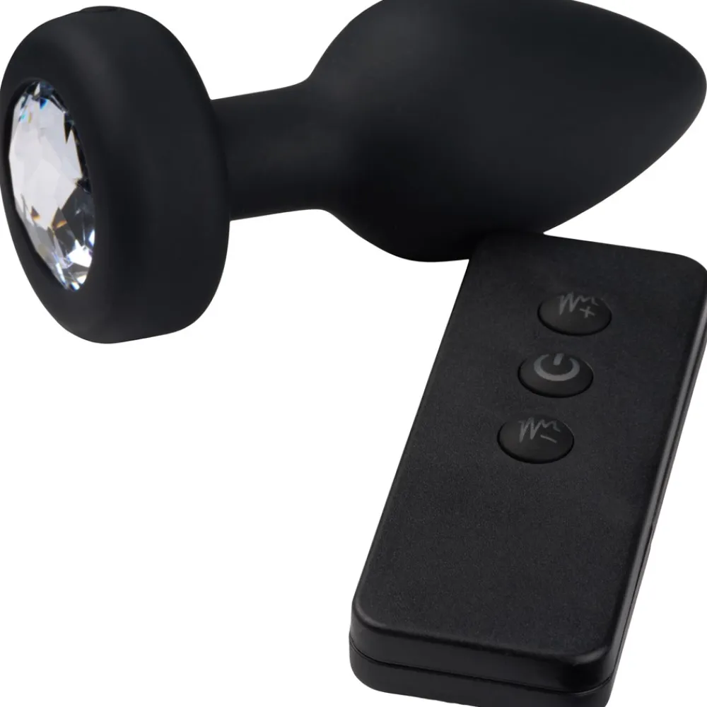 Sinful Jewel Vibrerende Medium Butt Plug- Sexlegetøj