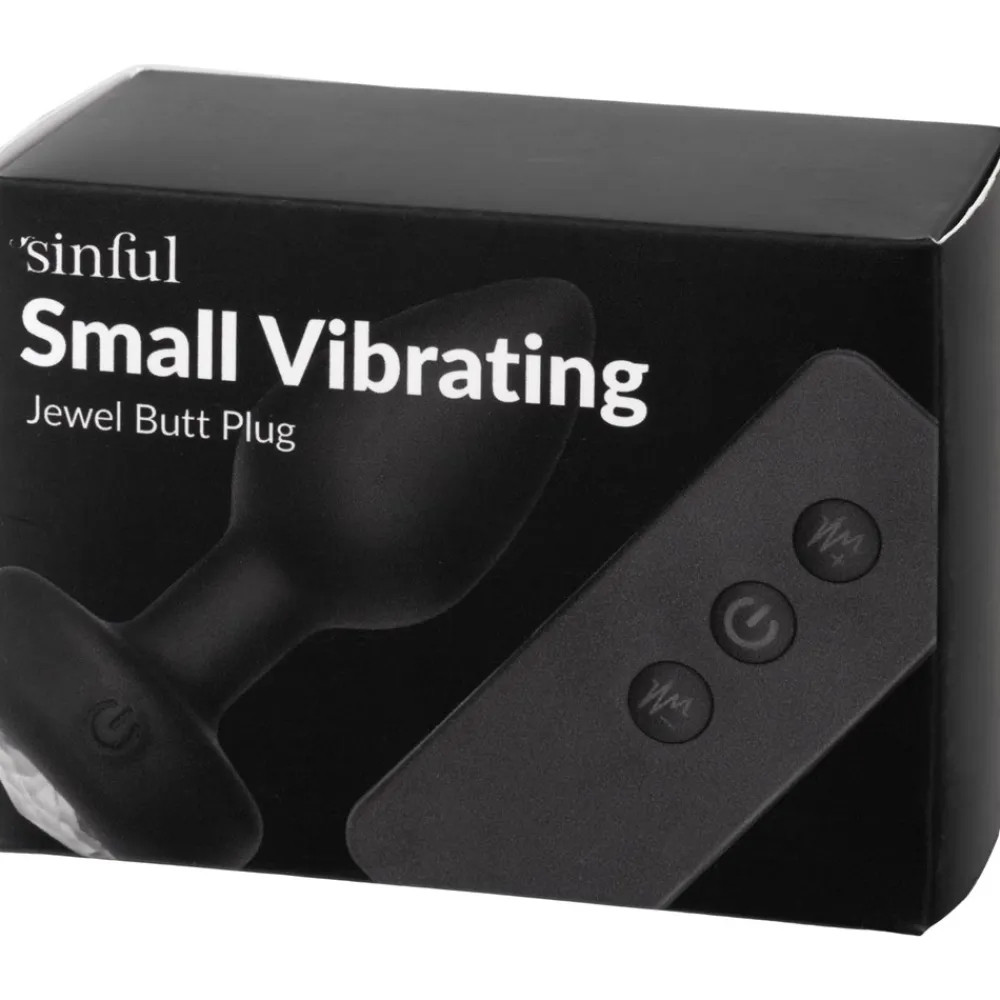 Sale Jewel Vibrerende Small Butt Plug Sexlegetøj
