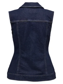 Sale Joana Rinse Denim Vest, , XL Dame Veste