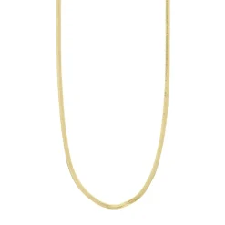 Clearance Joanna Flat Snake Chain Halskæde, , 40 cm Dame Halskæder