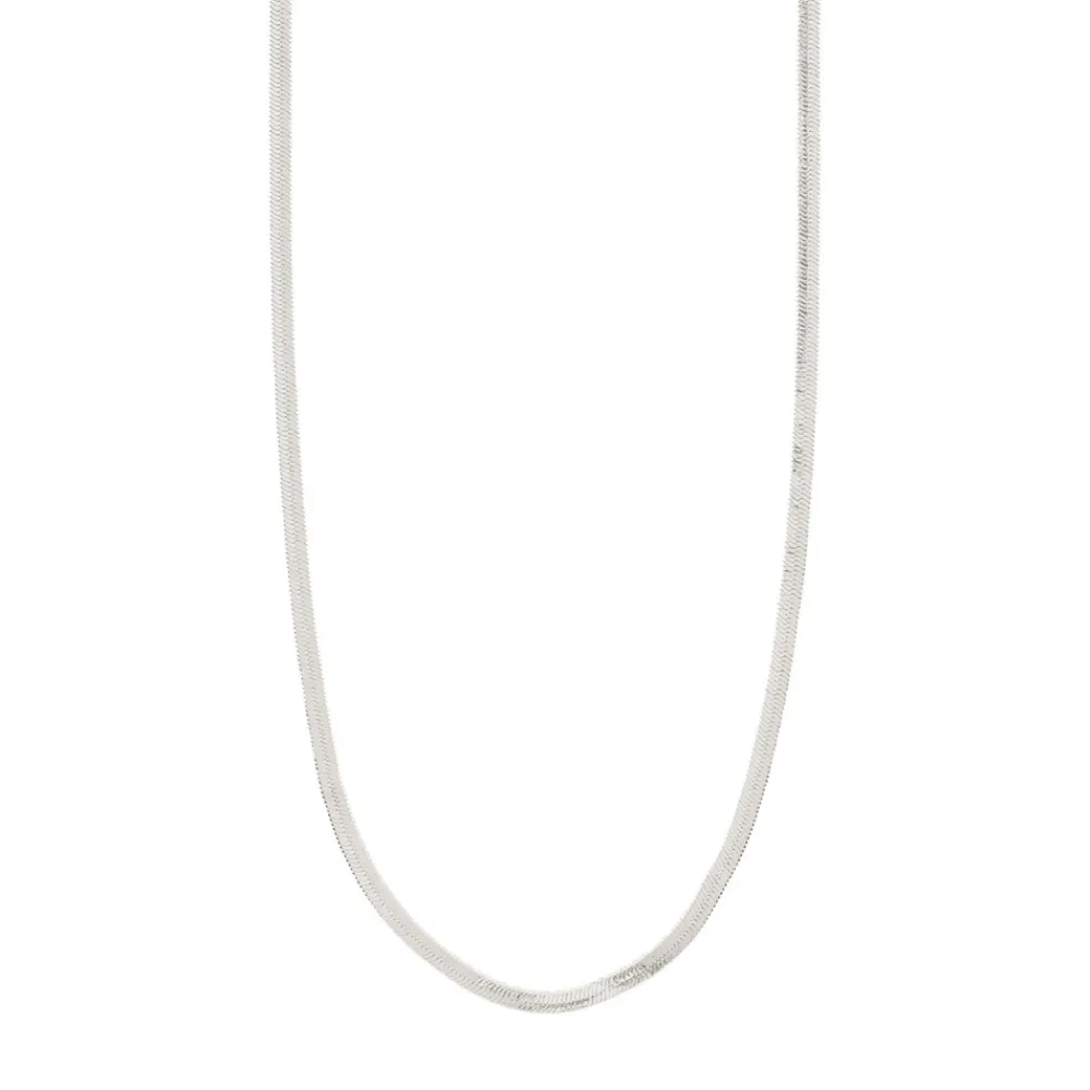 Best Joanna Flat Snake Chain Halskæde, , 40 cm Dame Halskæder