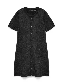 Vero Moda Johanna Strikkjole, , M-Dame Strik & Sweatshirts|Kjoler