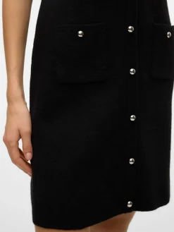 Vero Moda Johanna Strikkjole, , M-Dame Strik & Sweatshirts|Kjoler