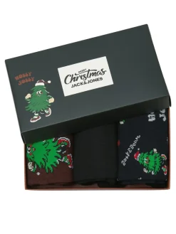 Best Jolly Giftbox Xmas Tree 3-pak Strømper, , 38-43 Børn Sokker & Strømper