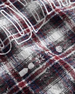 Jong Em Check Overshirt, , L Overshirts