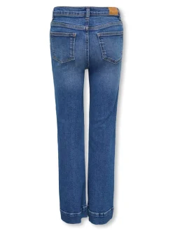 KIDS ONLY Juicy Pleat Wide Jeans, , 164 cm-Børn Jeans