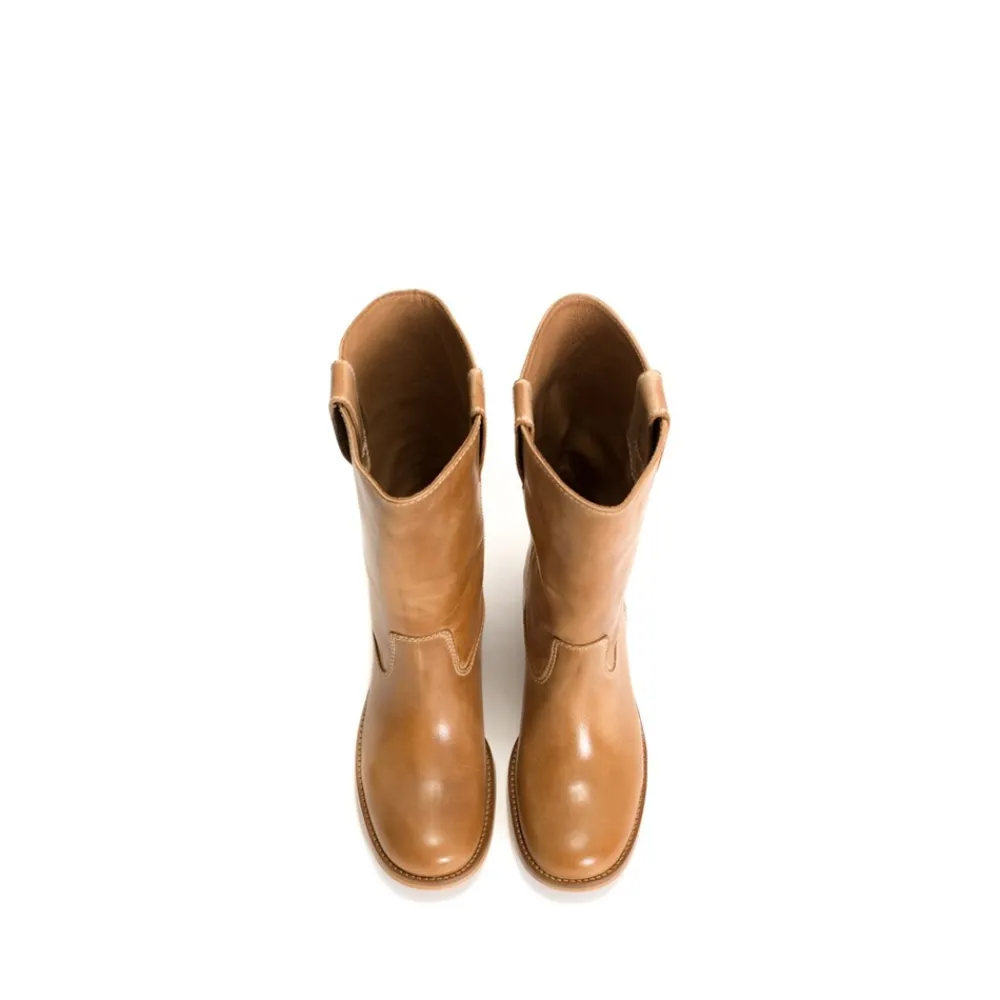 New Julia Gaucho Escovado Støvler, , 38 Dame Støvler