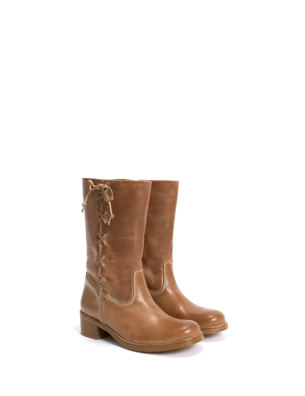 Clearance Julia Gaucho Laces Støvler, , 40 Dame Støvler