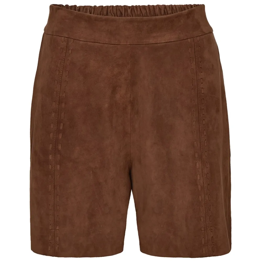 Depeche Julia Suede Shorts, , XL-Dame Shorts