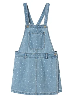 Sale Juliana Denim Overall Shorts, , 110 cm Børn Nederdele & Shorts|Kjoler