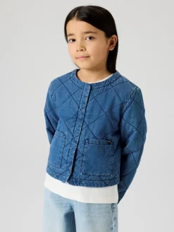 Sale Juliette Quilt Denimjakke, , 164 cm Børn Overtøj