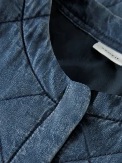 Sale Juliette Quilt Denimjakke, , 164 cm Børn Overtøj