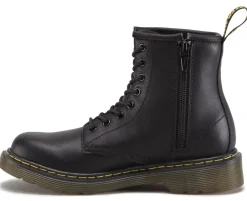 Hot Junior Leather Ankle Støvle, , 30 Børn Støvler