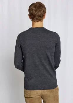 Bruun & Stengade Jupiter Regular Fit Striktrøje, , L- Strik