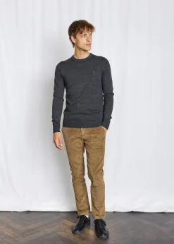 Bruun & Stengade Jupiter Regular Fit Striktrøje, , L- Strik