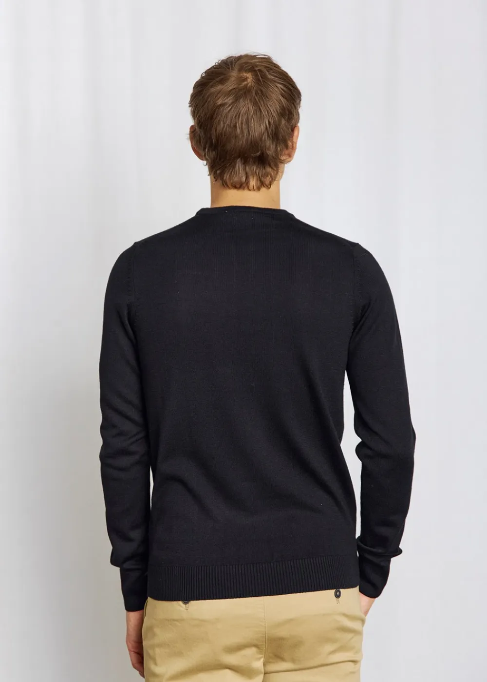 Bruun & Stengade Jupiter Regular Fit Striktrøje, , XL- Strik