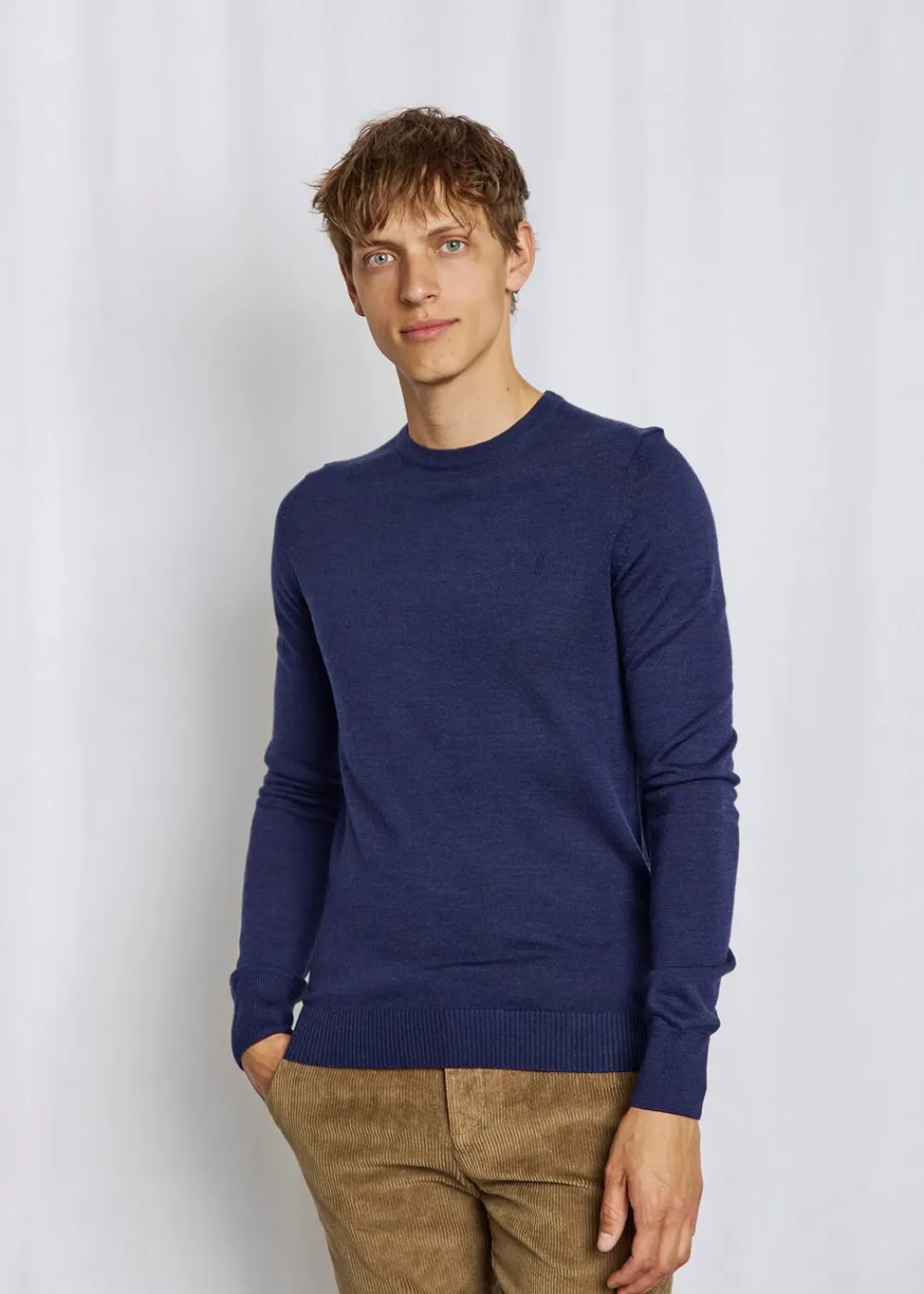 Bruun & Stengade Jupiter Regular Fit Striktrøje, , XL- Strik