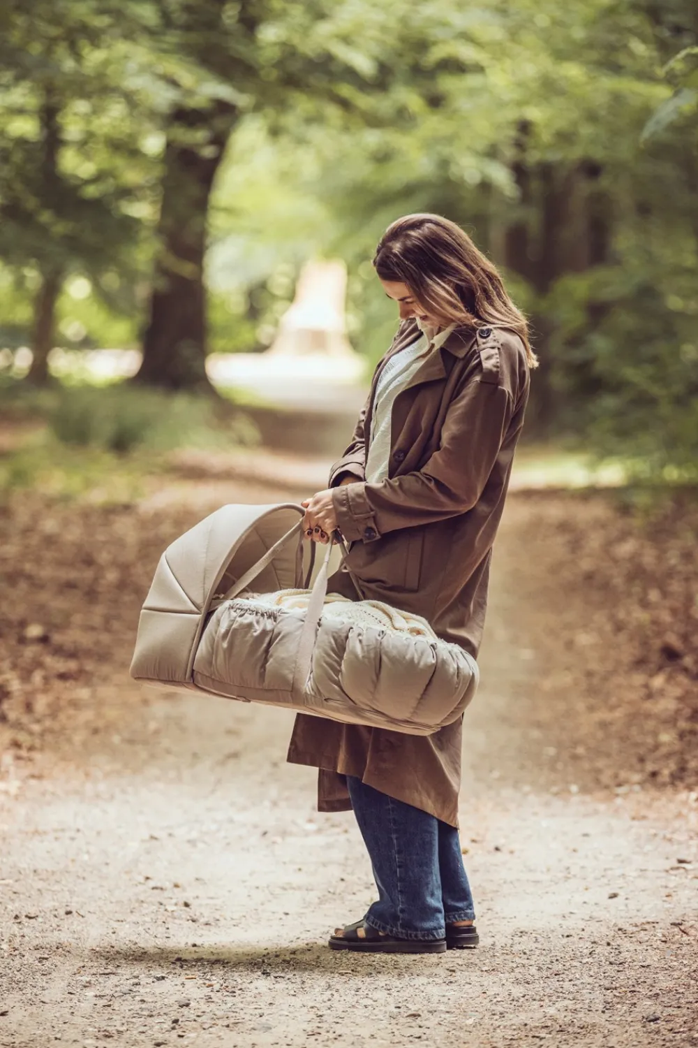 Sebra Kaleche Til Babynest-Børn Sengerand & Babynest