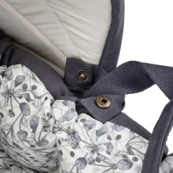 Sebra Kaleche til Babynest,-Børn Sengerand & Babynest