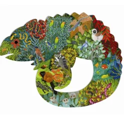 Clearance Kamæleon Puslespil Puzzart, 150 Brikker Børn Spil & Puslespil