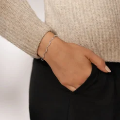 Skagen Kariana Waves Armbånd, , 16+3 cm-Dame Armbånd