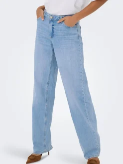 Katie Lavtaljede Jeans, , M/L32 Dame Jeans