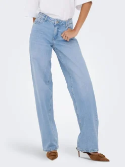 Katie Lavtaljede Jeans, , M/L32 Dame Jeans