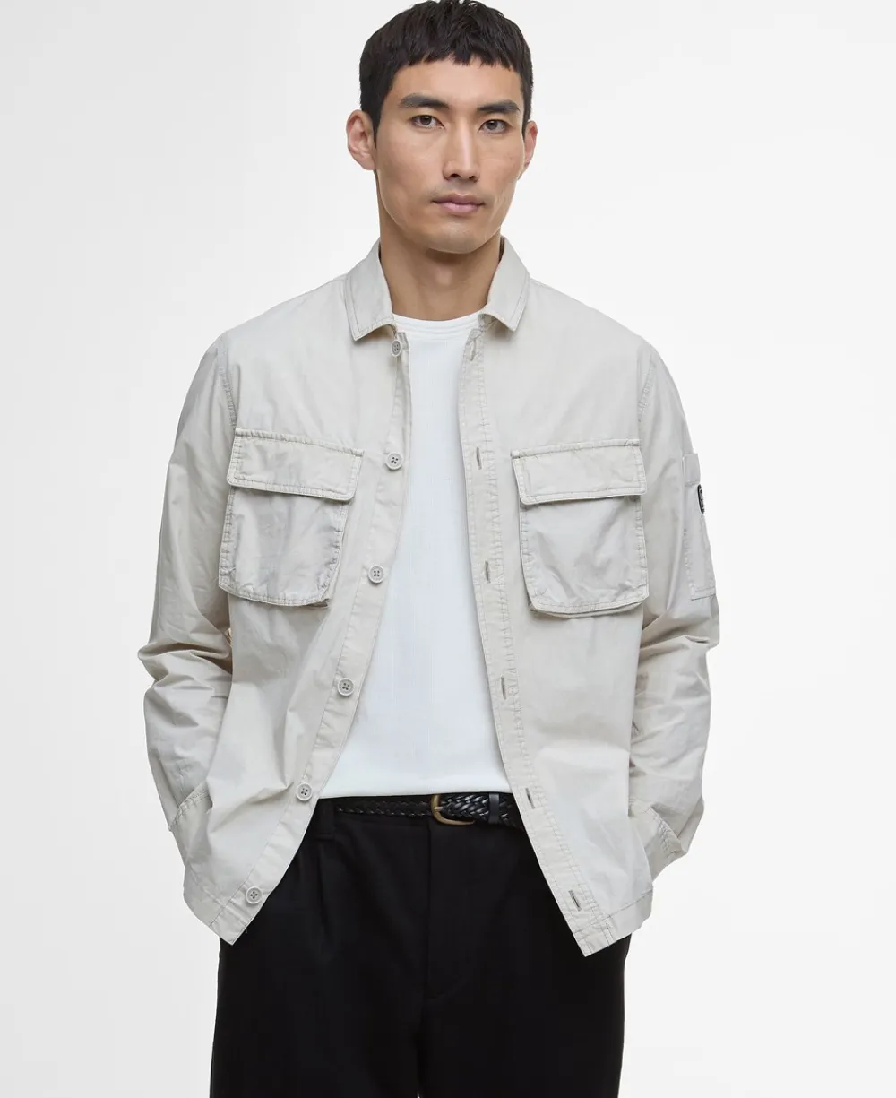 Hot Kenneth Garment Dye Overshirt, , S Overshirts