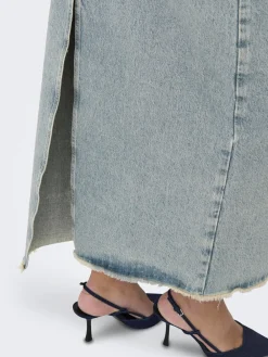 Clearance Khloe Denimnederdel, , XS Dame Nederdele