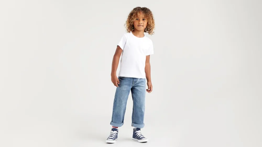 Outlet Kids Stay Loose Taper Jeans, , 8 år Børn Jeans